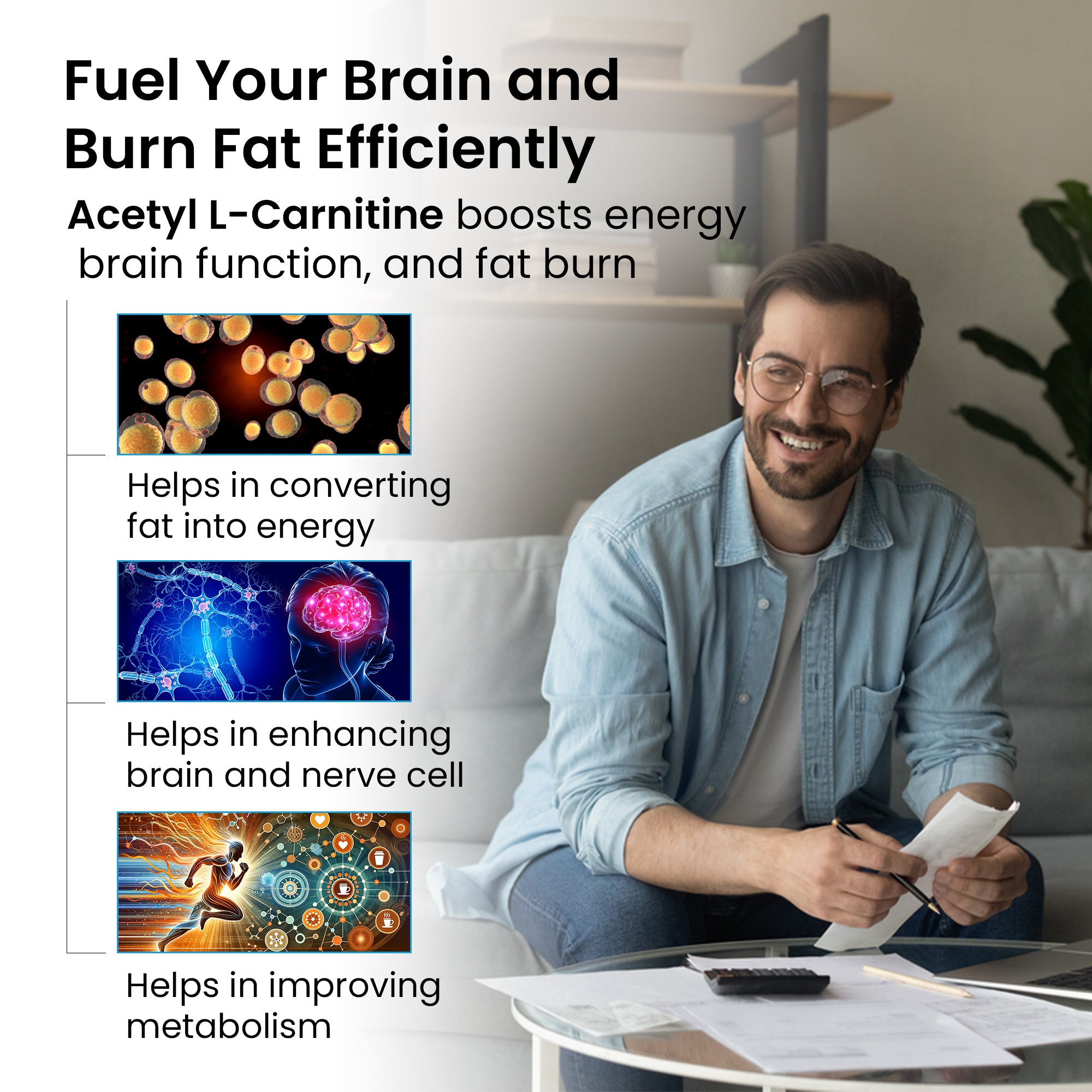 Healthvit Acetyl-L-Carnitine 500mg 60 Capsules Healthvit Acetyl-L-Carnitine 500mg 60 Capsules