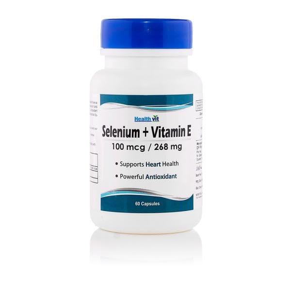 Healthvit selenium vitamin E - Daily health routine