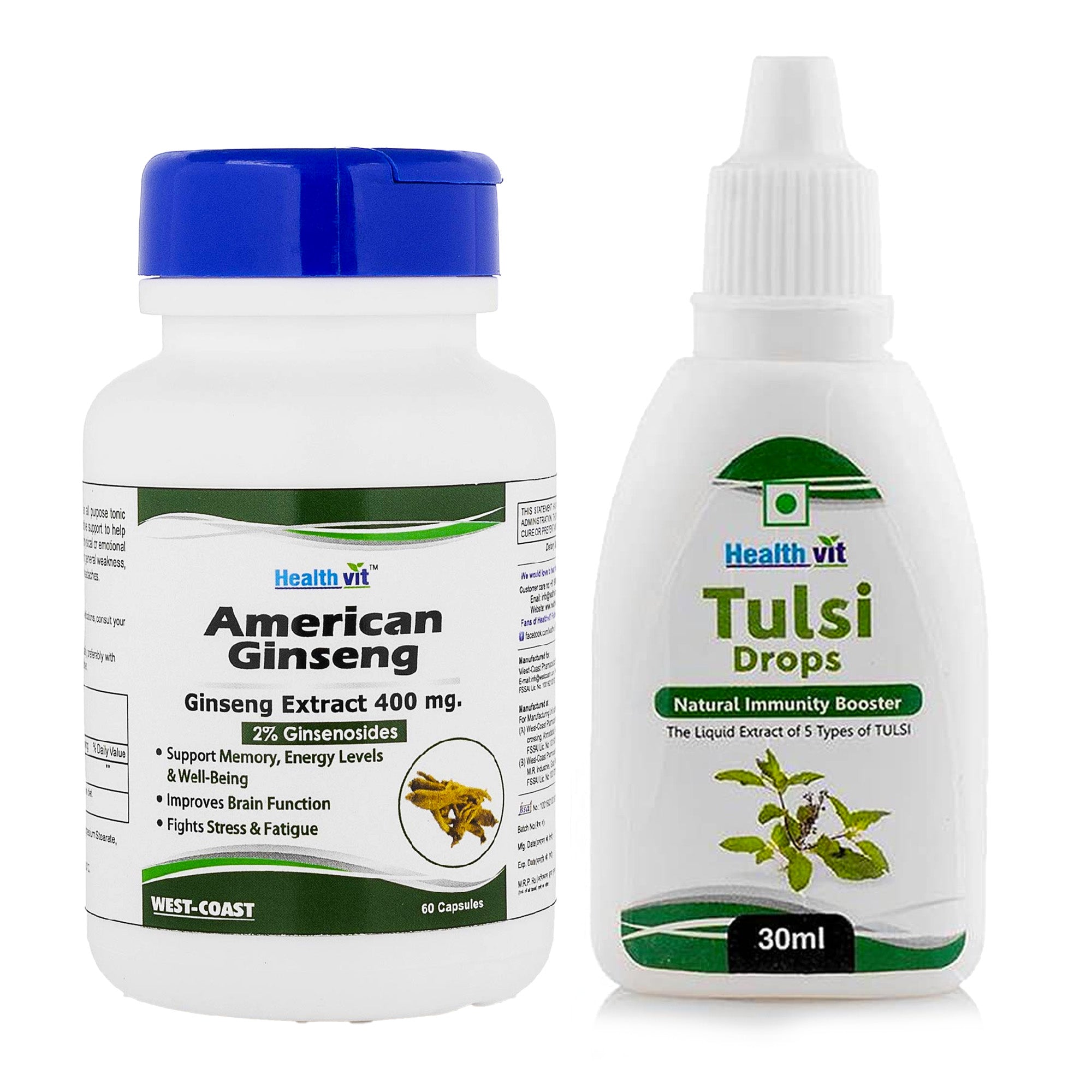 Healthvit Tulsi Drop - Essential for cold season wellness