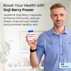 Healthvit goji berry supplements - fitness essentials