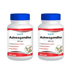 Healthvit ashwagandha capsules - Anti-fatigue solution for busy individuals