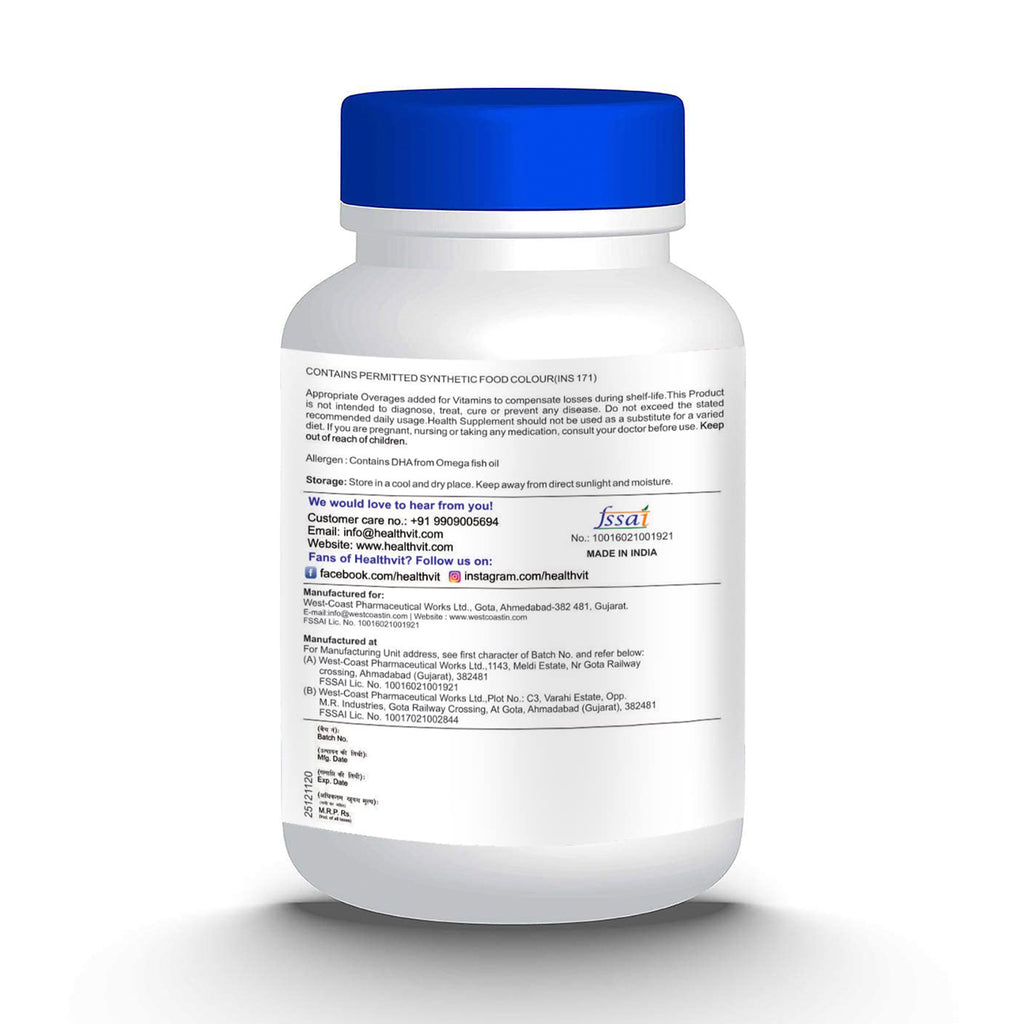 Healthvit Previt Prenatal Complete Multivitamin for Pre-Post Pregnancy