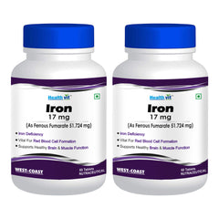 Healthvit Iron Tablets - Ideal for clinics and hospitals