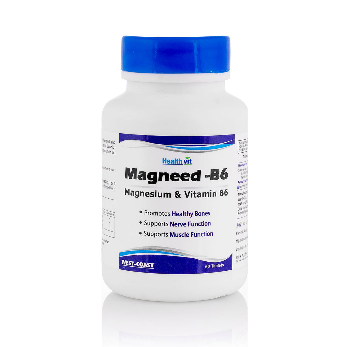 Healthvit magnesium tablets - immunity booster