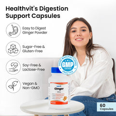 Healthvit ginger capsules - perfect for on-the-go health