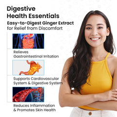 Healthvit ginger supplement - compact and easy to use