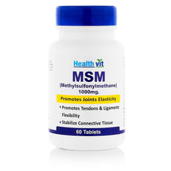 Healthvit MSM Methyl Sulfonyl Menthane 1000 mg - 60 Tablets