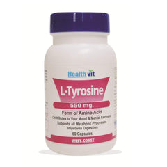 Healthvit L-Tyrosine 550 mg - 60 Capsules