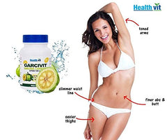Healthvit Garcivit Pure Garcinia Cambogia Supplements - 500 mg (60 Capsules)