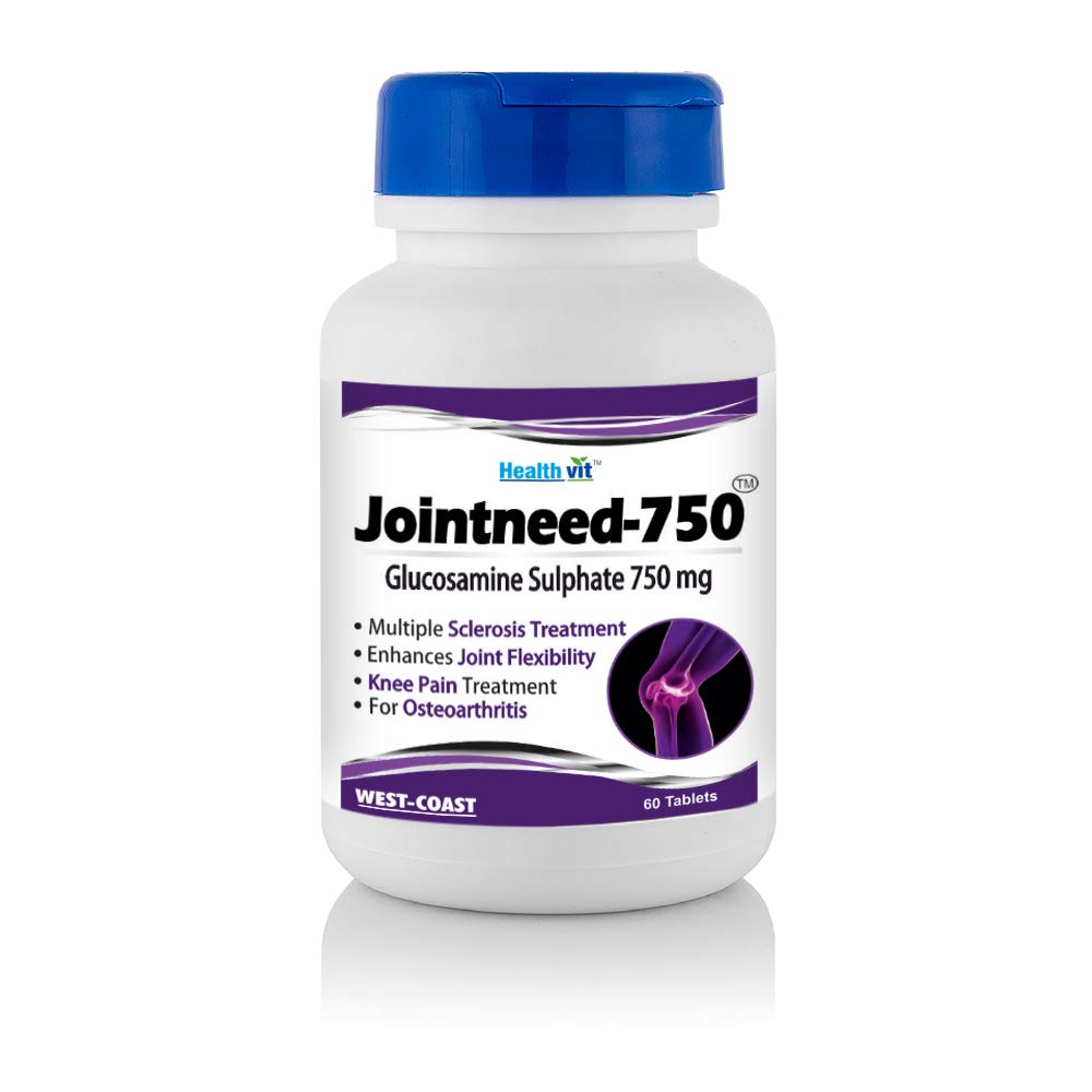 Healthvit Jointneed-750 Glucosamine Sulphate 750 mg 60 Tablets