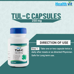 Healthvit TUL-C Powder 60 Capsules - 250 mg