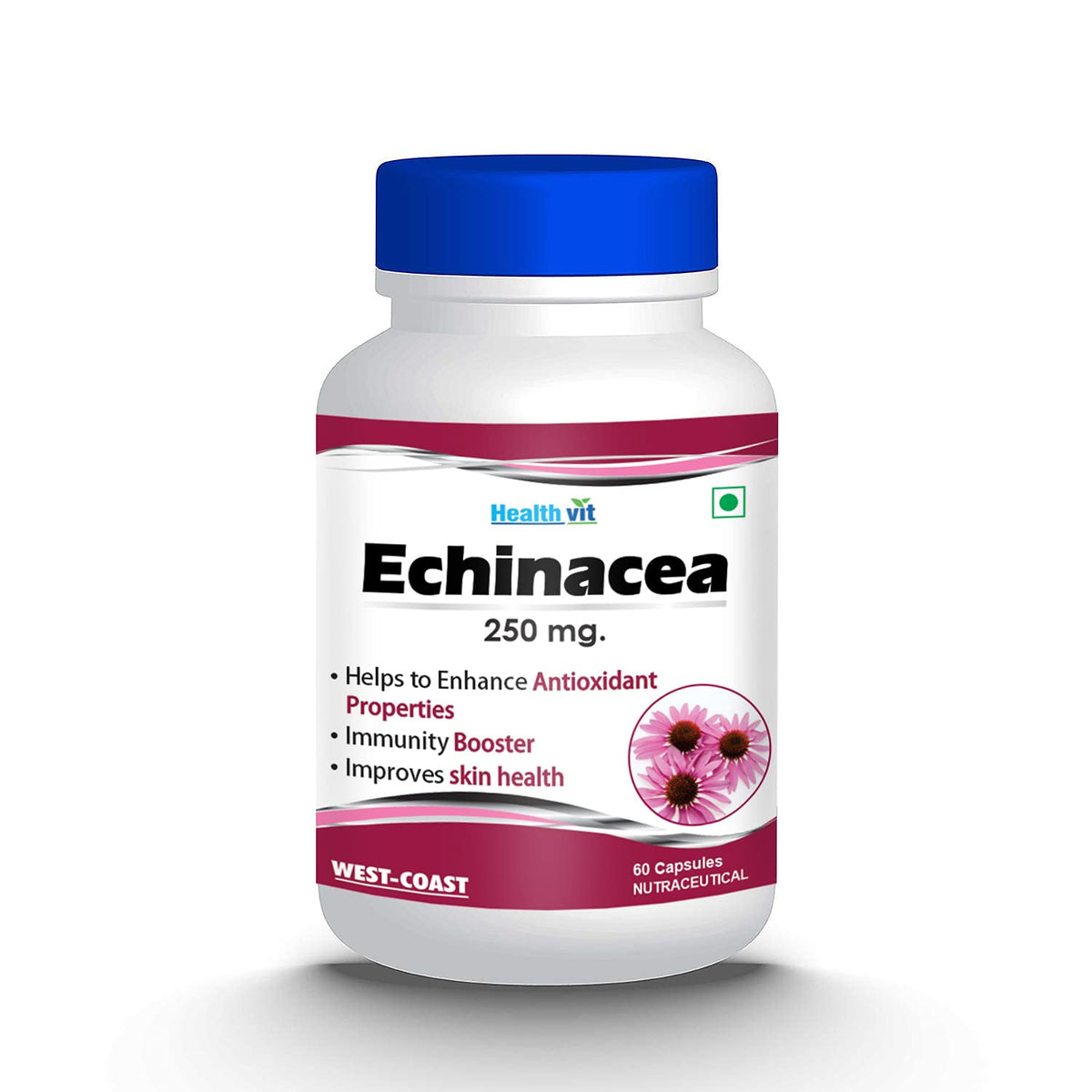 Healthvit Echinacea Extract 60 Capsules – 250mg