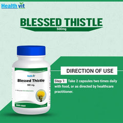 Healthvit Blessed Thistle 500 mg - 60 Capsules