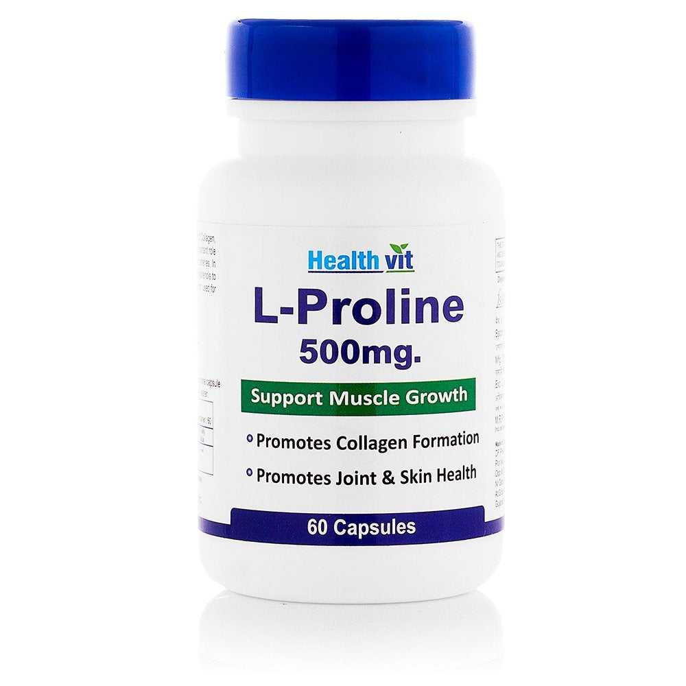 Healthvit L-Proline 500 mg - 60 Capsules