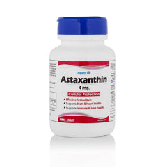 Healthvit Astaxanthin 4 mg 60 Capsules For Cellular Protection