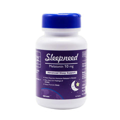 Healthvit Sleepneed Melatonin 10mg | Formulated to Promote Peaceful Sleep | Advanced Sleep Support | Stay Asleep Longer, Easy to Take, Faster Absorption, Maximum Strength - 60 Tablets