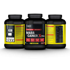 Healthvit Fitness Mass Gainer Xtra with Vitamins & Minerals Chocolate Flavour 1kg / 2.2 lbs