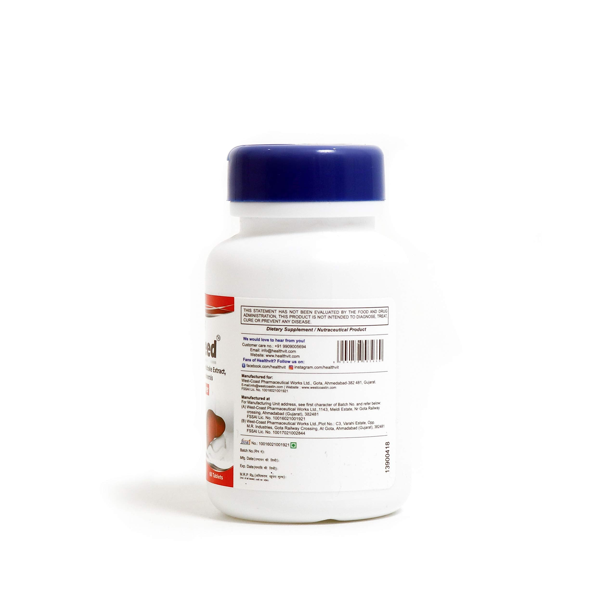 Healthvit Liverneed L-Glutathione, L-Carnitine, Co-Q 10, Vitamins Healthvit Liverneed L-Glutathione, L-Carnitine, Co-Q 10, Vitamins