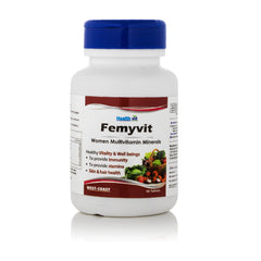 HealthVit FEMYVIT Women A to Z Multivitamin & Minerals Pack of 60 Tablets